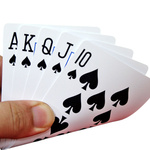 KARTY DO GRY W POKERA MAKAO 54 SZTUK RODZINNA GRA KARCIANA TALIA KART