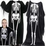 PRZEBRANIE SZKIELET KOŚCIOTRUP STRÓJ NA IMPREZĘ HALLOWEEN