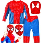 SPIDERMAN - STRÓJ DLA DZIECI + MASKA rozmiar M