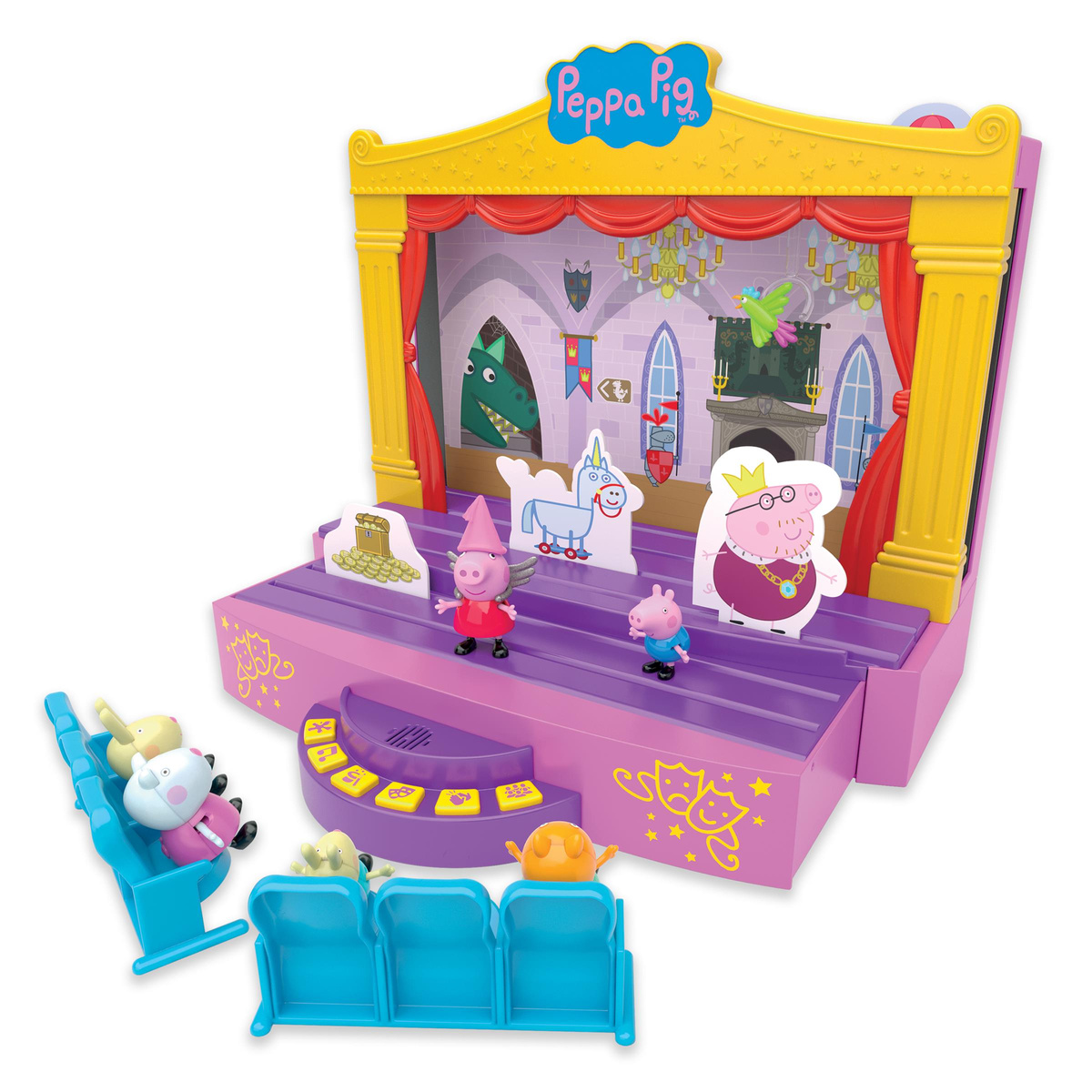TM TOYS Świnka Peppa Zestaw Scena teatralna