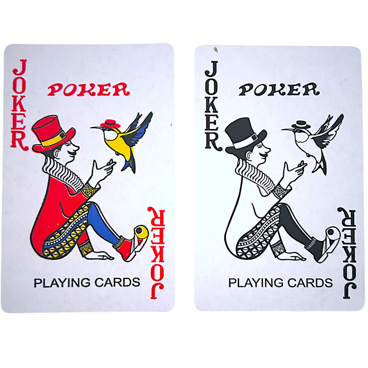 KARTY DO GRY W POKERA MAKAO 54 SZTUK RODZINNA GRA KARCIANA TALIA KART