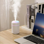 NAWILŻACZ POWIETRZA DYFUZOR AROMATERAPIA LAMPKA NOCNA LED RGB Z PILOTEM USB