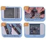 MOZAIKA DIAMENTOWA LILO I STICH KORALIKI HAFT DIAMENTOWY OBRAZEK STITCH