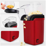 BEZTŁUSZCZOWA DOMOWA MASZYNA DO POPCORNU 1200W 230V IDEALNA NA PREZENT