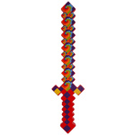 MINECRAFT Zestaw Karabin + Miecz + Siekiera  Pixel 
