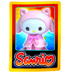 KUROMI -SASZETKA NIESPODZIANKA KUROMI FIGURKA + 3 KARTY KOLEKCJONERSKIE