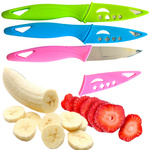 KOLOROWY NÓŻ DO KROJENIA WARZYW ZE STALI NIERDZEWNEJ DŁUGI 20 CM NOŻYK XL