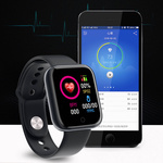 SMARTWATCH DAMSKI - MĘSKI ZEGAREK SPORTOWY SMART WATCH POWIADOMIENIA SEN 