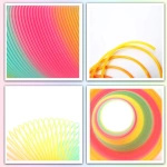 SPRĘŻYNKA ZABAWKOWA DLA DZIECI DŁUGA 15CM KOLOROWA SPRĘŻYNA MAGIC SPRING XL