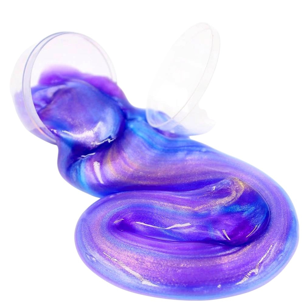 GALAXY SLIME - KULKA UCIEKAJĄCA MASA PLASTYCZNA PERŁOWA GLUTY