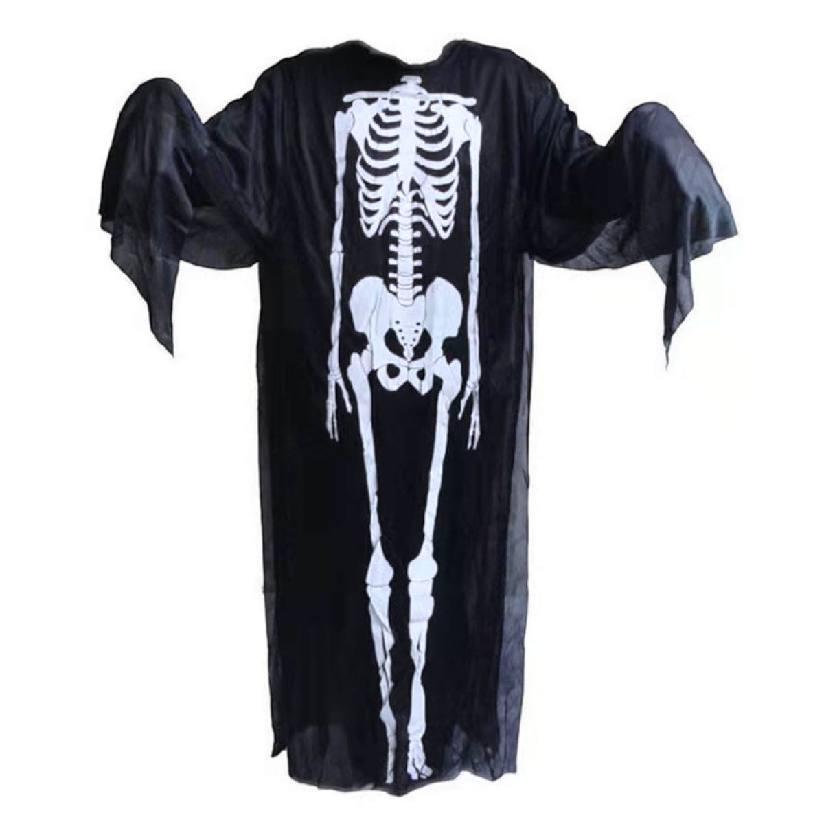 STRÓJ NA HALLOWEEN - KOŚCIOTRUP SZKIELET SZKIELETOR + MASKA KRZYK DUCH