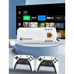 PRZENOŚNA KONSOLA RETRO HDMI 8K EMULATOR GRA 2 PADY 20000 GIER ANDROID TV