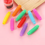 RURKA ANTYSTRESOWA SENSORYCZNA GNIOTEK RURA POP TUBE XXL MEGA ROZCIĄGLIWA - ZESTAW 24 SZTUKI