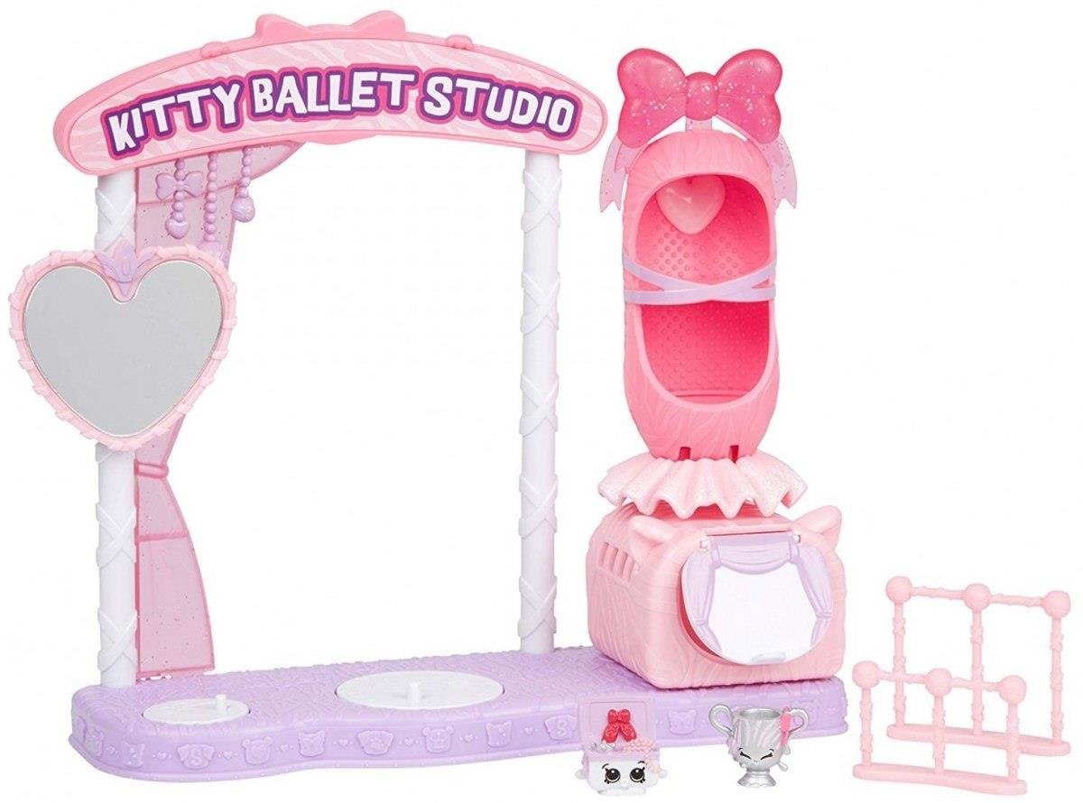 SHOPKINS - FIGURKI ZESTAW WILD STYLE STUDIO TAŃCA KITTY SERIA 9
