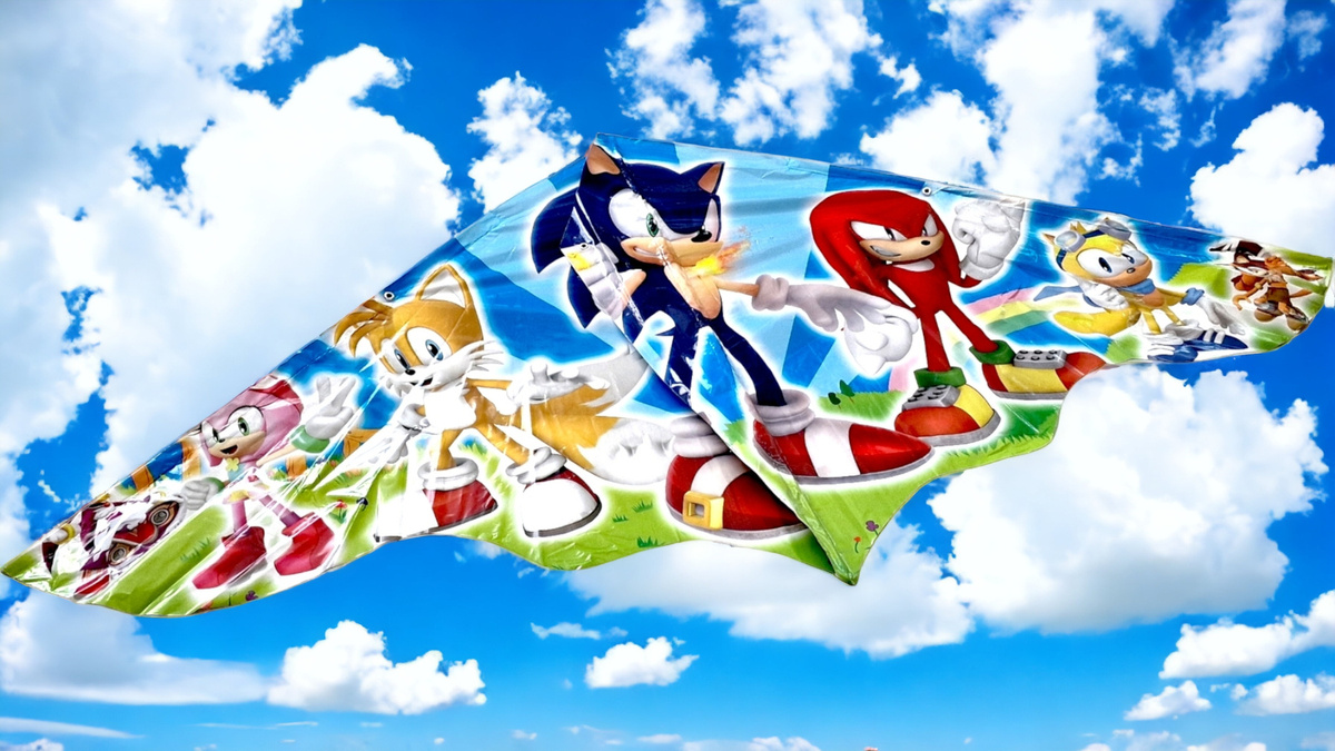 SONIC Latawiec Dla Dzieci 120x60cm