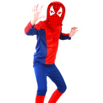 SPIDERMAN - STRÓJ DLA CHŁOPCA + MASKA rozmiar L 122-128