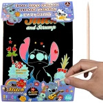 LILO I STICH - TĘCZOWA ZDRAPYWANKA + RYSIK WYDRAPYWANKA DLA DZIECI LILO&STITCH