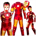 STRÓJ IRONMANA KOSTIUM IRON MAN GRUBY Z MIĘŚNIAMI rozmiar M