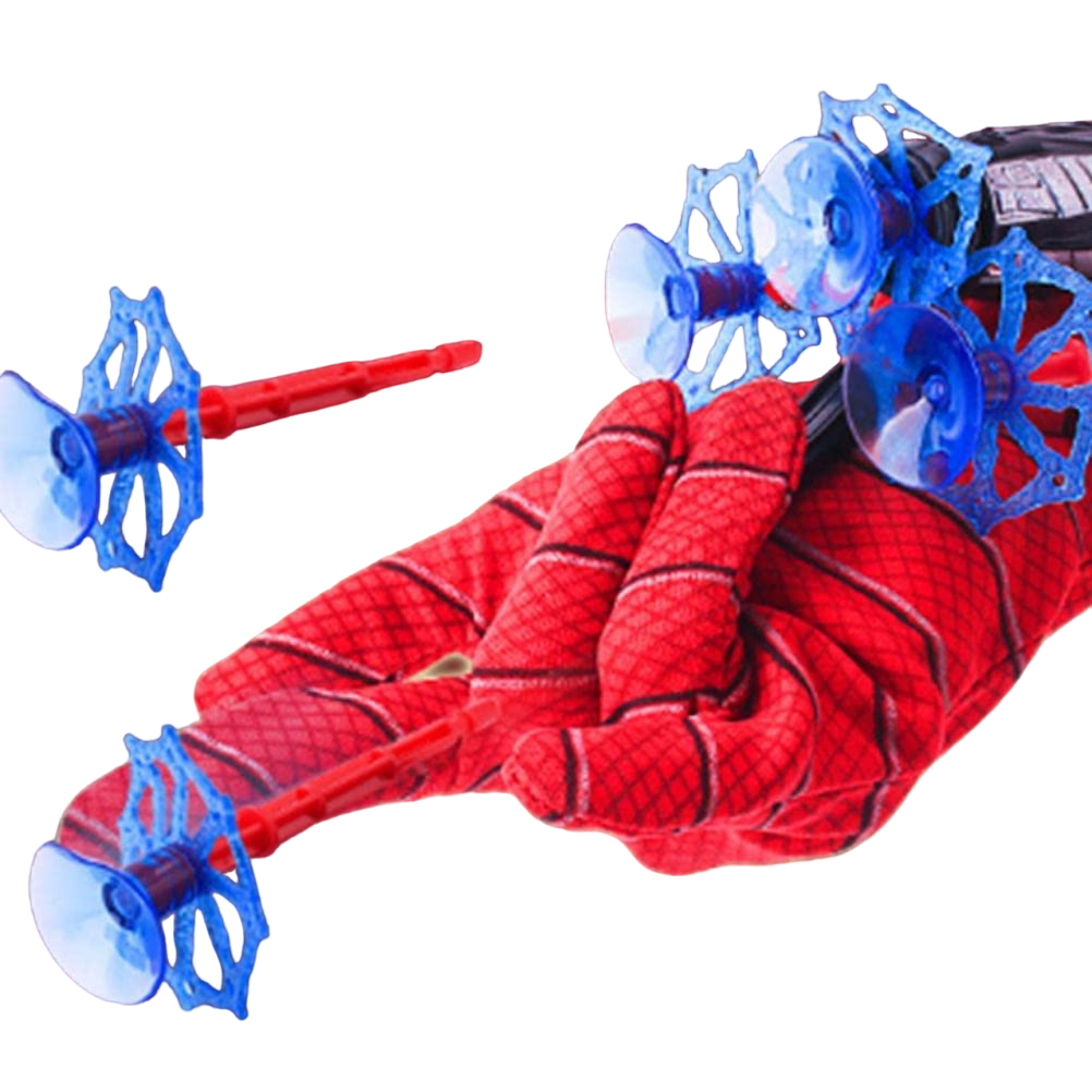 SPIDERMAN Rękawica Wyrzutnia Sieci + strzałki