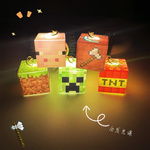 BRELOCZEK MINECRAFT ZAWIESZKA DO KLUCZY BRELOK DO PLECAKA DUŻY FIGURKA