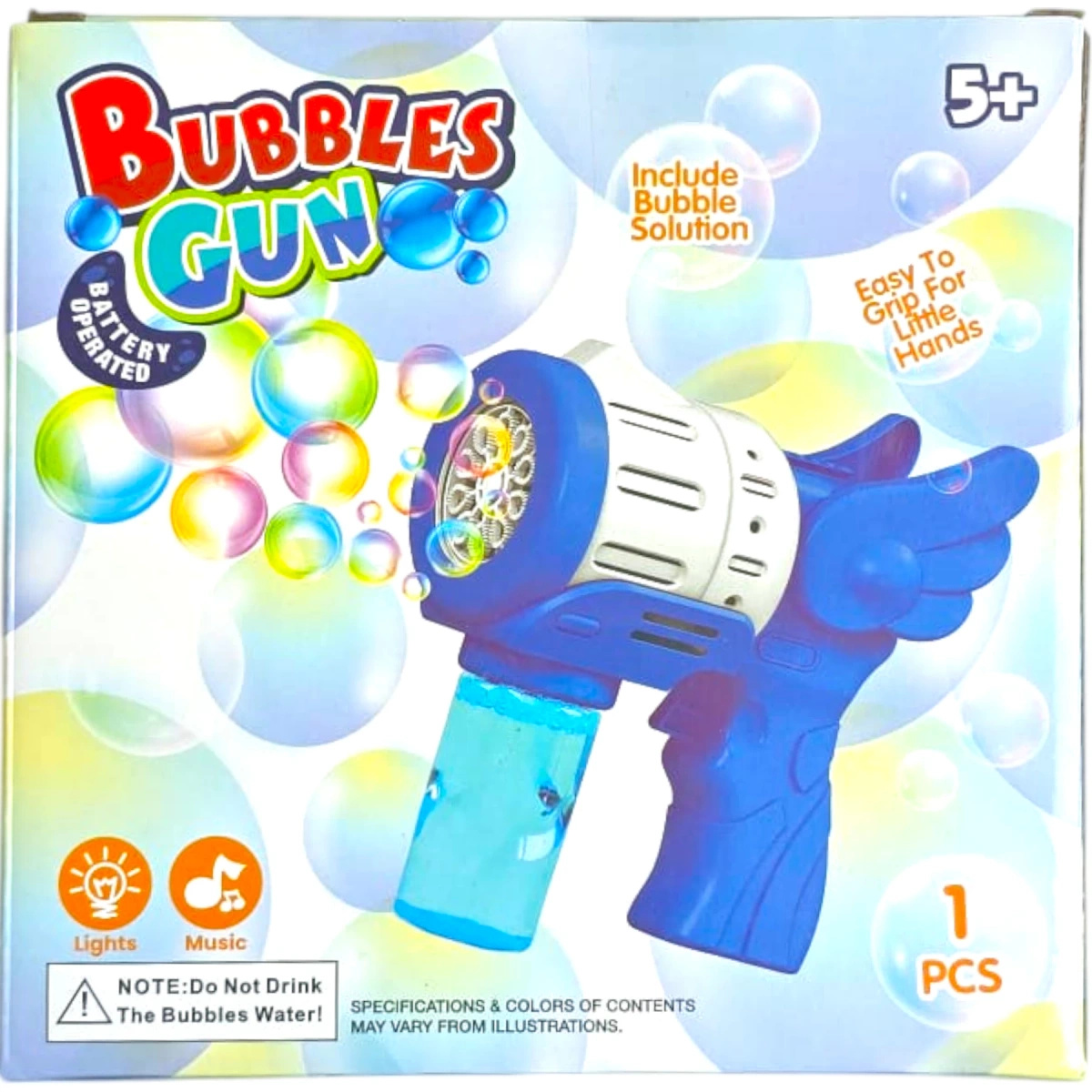 KUROMI – PISTOLET DO BANIEK MYDLANYCH ZABAWKA DLA DZIECI AUTOMATYCZNY GENERATOR BANIEK