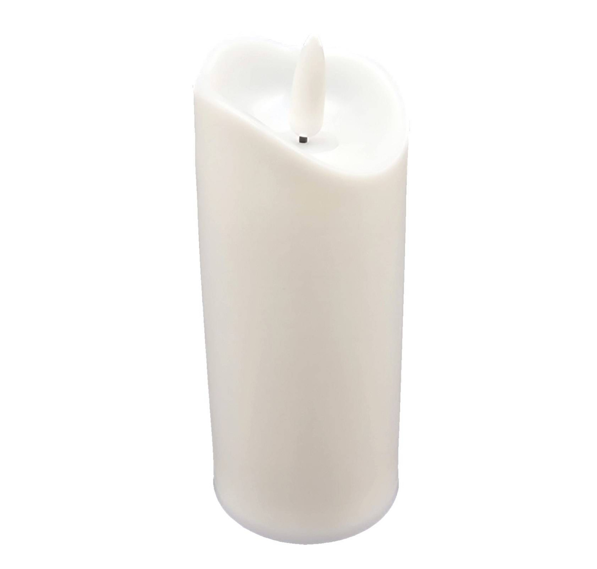 Świeczka elektryczna biała wkład LED 17.5 cm