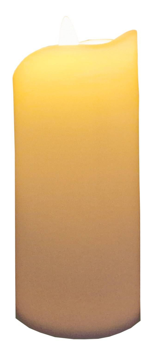 Świeczka elektryczna biała wkład LED 17.5 cm