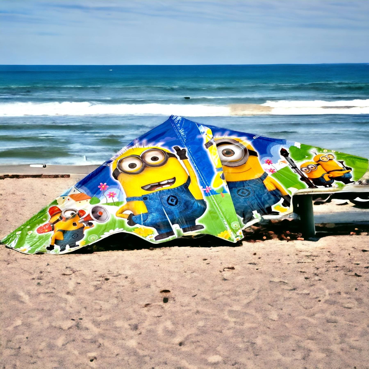 MINIONKI Latawiec Dla Dzieci 120x60cm