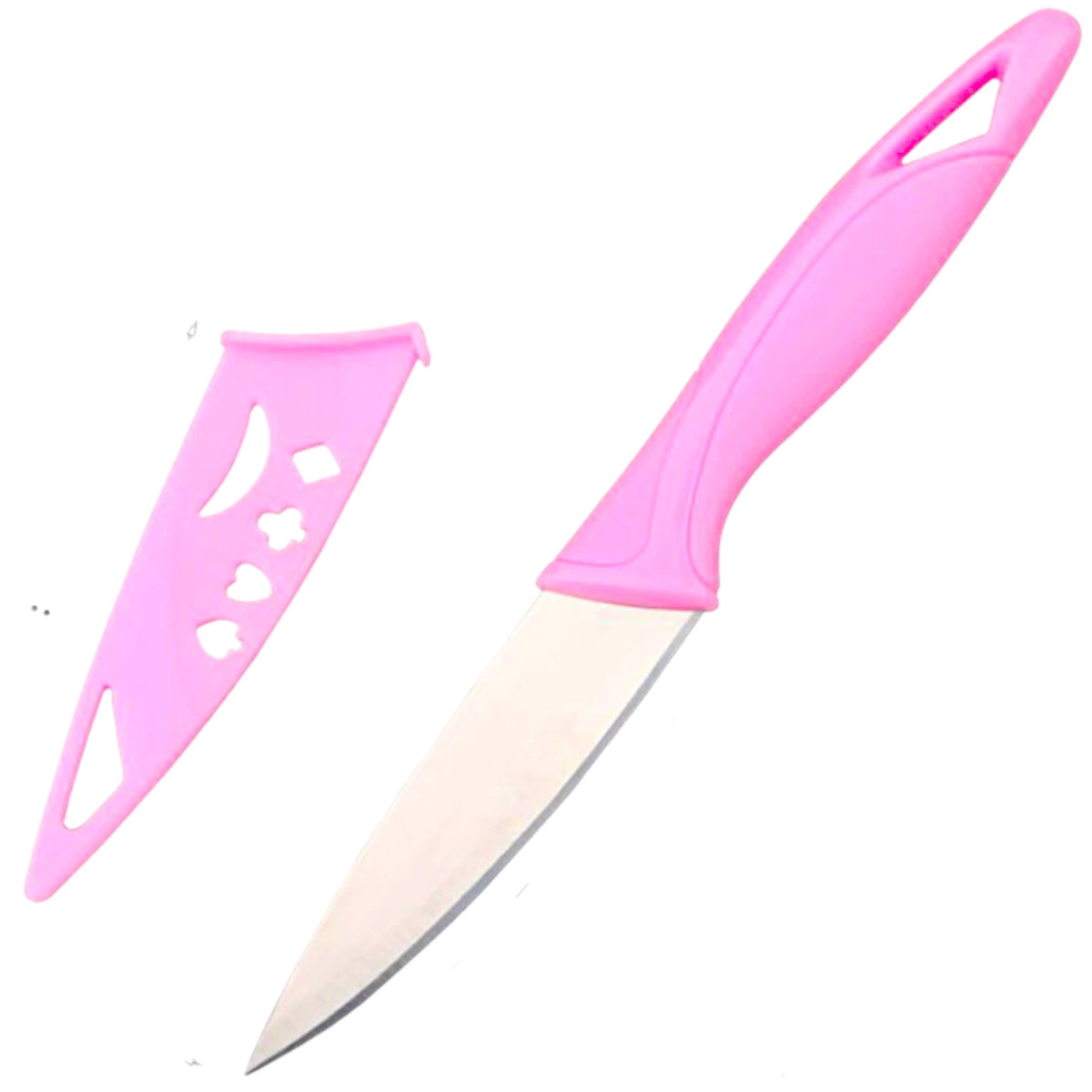 KOLOROWY NÓŻ DO KROJENIA WARZYW ZE STALI NIERDZEWNEJ DŁUGI 20 CM NOŻYK XL