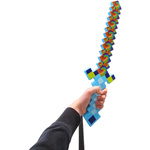 MINECRAFT Zestaw Karabin + Miecz + Siekiera Pixel