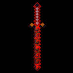 MINECRAFT Zestaw Karabin + Miecz + Siekiera  Pixel 