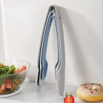 SZCZYPCE KUCHENNE DO SAŁATEK ZESTAW 3 SZCZYPIEC KUCHENNYCH NESTING SKŁADANE