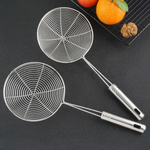 ŁYŻKA CEDZAKOWA SITKO DO PIEROGÓW SZUMÓWKA CHOCHLA DUŻY CEDZAK Z RĄCZKĄ