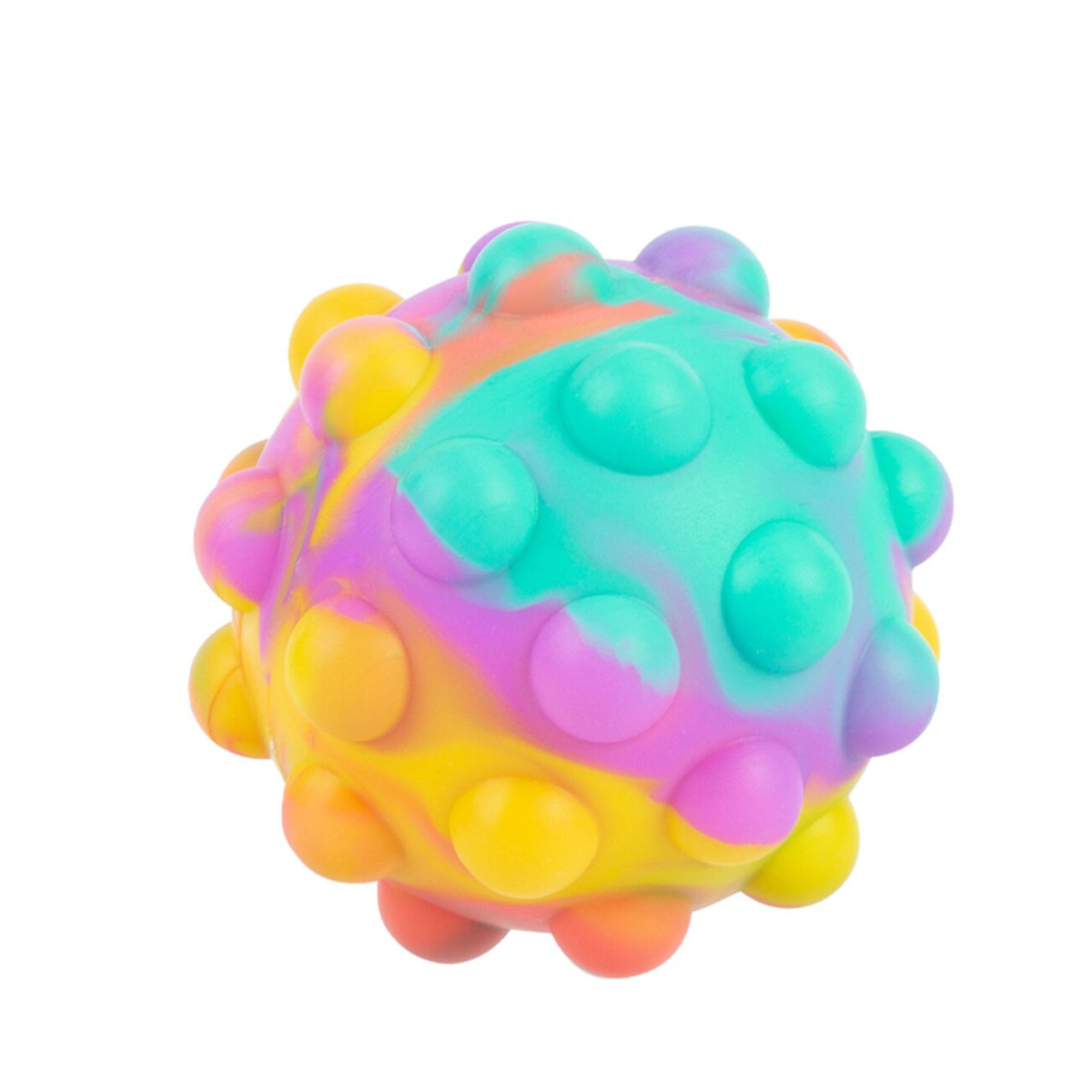 POP IT! Zabawka Sensoryczna Świecąca Piłka Gniotek