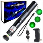WSKAŹNIK LASEROWY POINTER LASER ZIELONY USB MOCNY DUŻY ZASIĘG AKUMULATOR