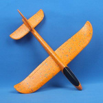 Duży samolot styropianowy szybowiec wyrzutnia 37cm