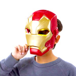 IRON MAN Świecąca Maska Dla Dzieci