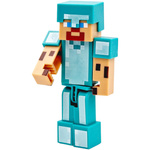 FIGURKI MINECRAFT DUŹY ZESTAW FIGUREK DO ZABAWY FIGURKA STEVE WARDEN 5 SZT