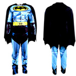 BATMAN - STRÓJ DLA CHŁOPCA GRUBY Z MIĘŚNIAMI DELUXE + MASKA NA TWARZ