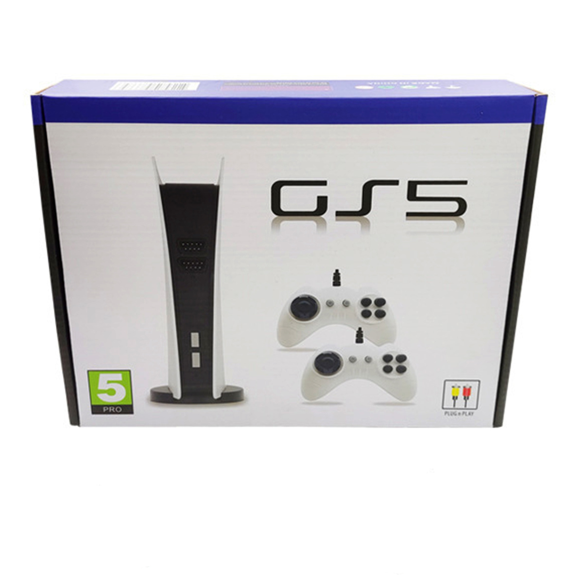 KONSOLA TELEWIZYJNA RETRO GAME STATION 5 GS5 - 300 GIER 2 PADY