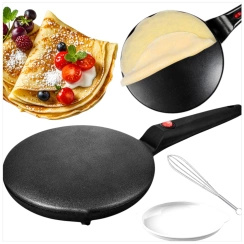 PATELNIA DO NALEŚNIKÓW ELEKTRYCZNA SZYBKA NALEŚNIKARKA BEZTŁUSZCZOWA 20 CM