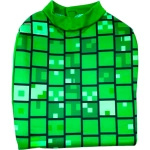 MINECRAFT – STRÓJ DLA DZIECKA CREEPER ROZMIAR L (130-140) KOSTIUM NA BAL DLA CHŁOPCA GADŻETY DLA GRACZY
