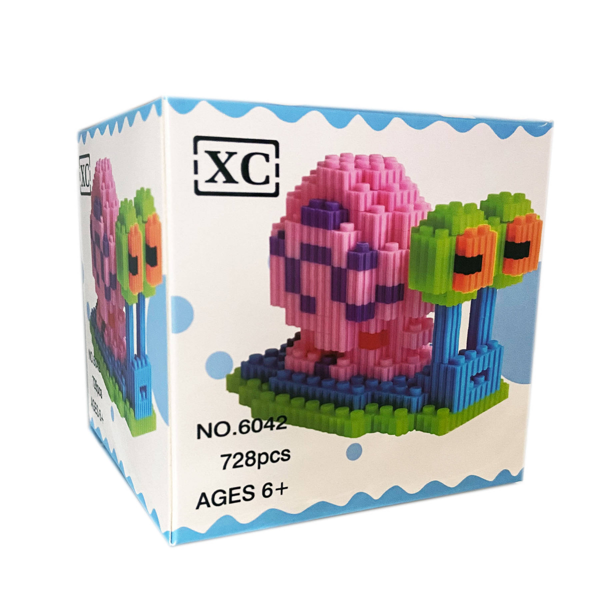 MAGIC BLOCK SPONGE BOB GACUŚ KLOCKI ZABAWKA