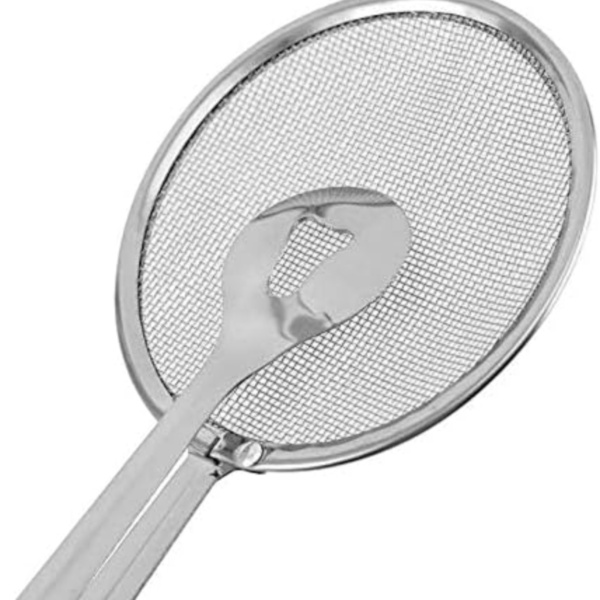 Szczypce z Sitkiem do Odsączania Smażonych Potraw Łapka STAL NIERDZEWNA