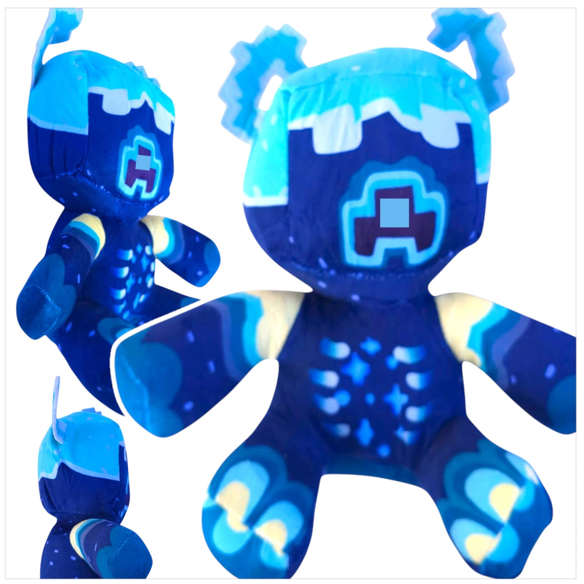 MINECRAFT MASKOTKA Z GRY PLUSZAK FIGURKA WARDEN NADZORCA PLUSZOWA DUŻA XXL