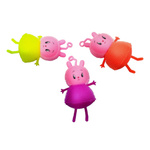 GNIOTEK ANTYSTRESOWY ŚWIECIĄCY LALKA LAECZKA GNIOTEK DUŻY 14CM ŚWIECI LED