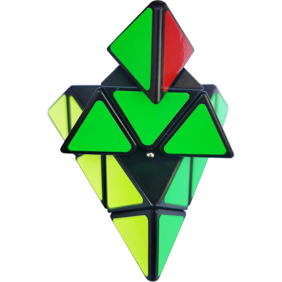 KOSTKA LOGICZNA PIRAMIDA PYRAMINX UKŁADANKA ŁAMIGŁÓWKA EDUKACYJNA DLA DZIECI