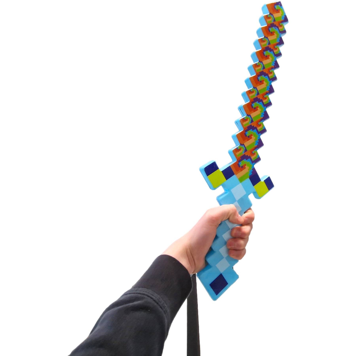 MINECRAFT Zestaw Karabin + Miecz + Siekiera Pixel