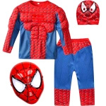 SPIDERMAN - STRÓJ DLA DZIECI + MASKA rozmiar L