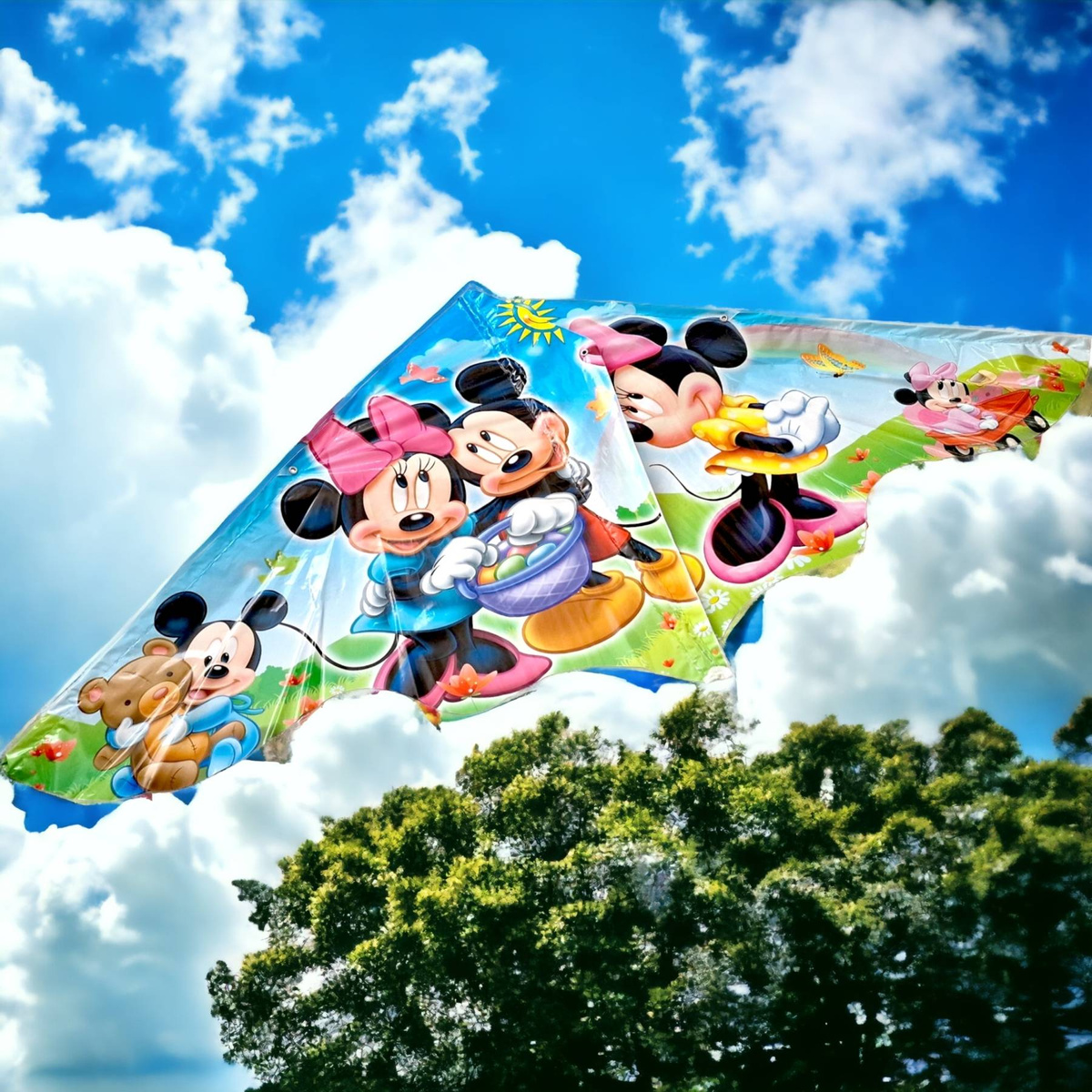 MYSZKA MINNIE Latawiec dla dzieci 120x60 cm
